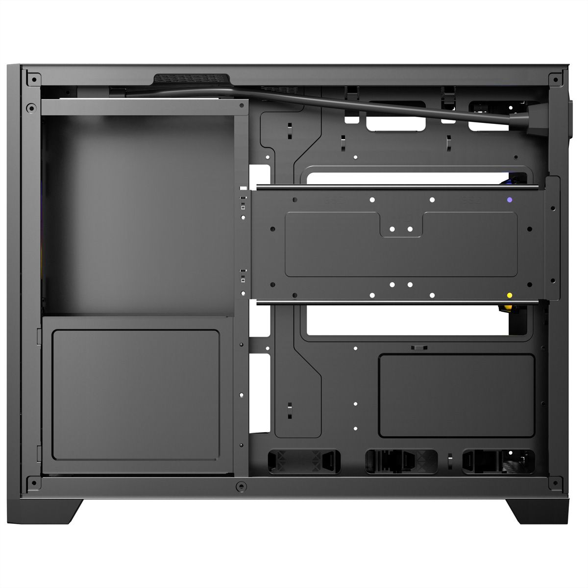 ANTEC FLUX M ATX/Micro-ATX/ITX Midi Tower PC Gehäuse , schwarz