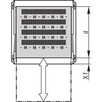 SCHROFF Gestellfachboden ausziehbar - GESTELL AUSZ.FACH. 800B 800T