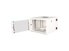 ROLINE 19-Zoll Wandgehäuse Pro 7 HE, 600x600 BxT zweiteilig schwenkbar grau