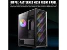 ANTEC AX85 ARGB PC Gehäuse Midi Tower Gaming ATX, schwarz