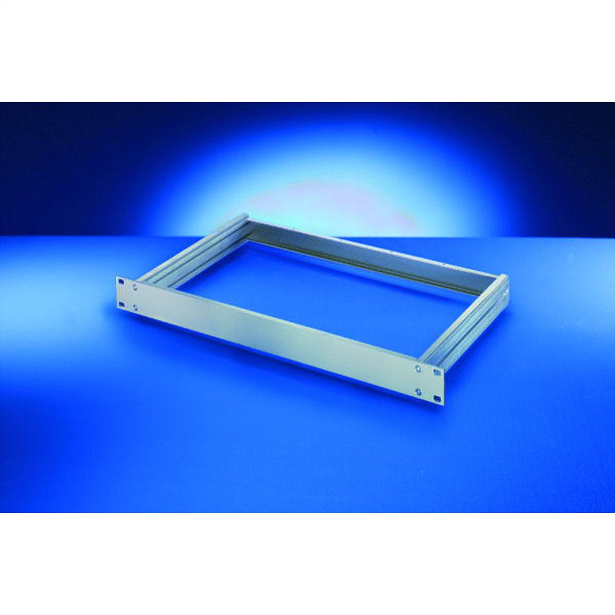 SCHROFF 19"- Einschub Aluminium (Grundbausatz) - MULTIPAC GRUNDAUSB.1HE 220T
