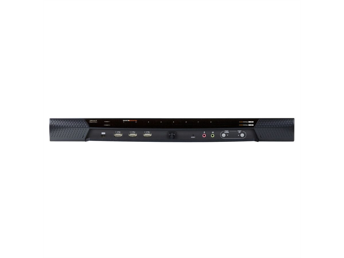 ATEN KN1108VA 1-Local 1-Remote Access 8-Port Cat5 KVM over IP Switch mit Virtual Media