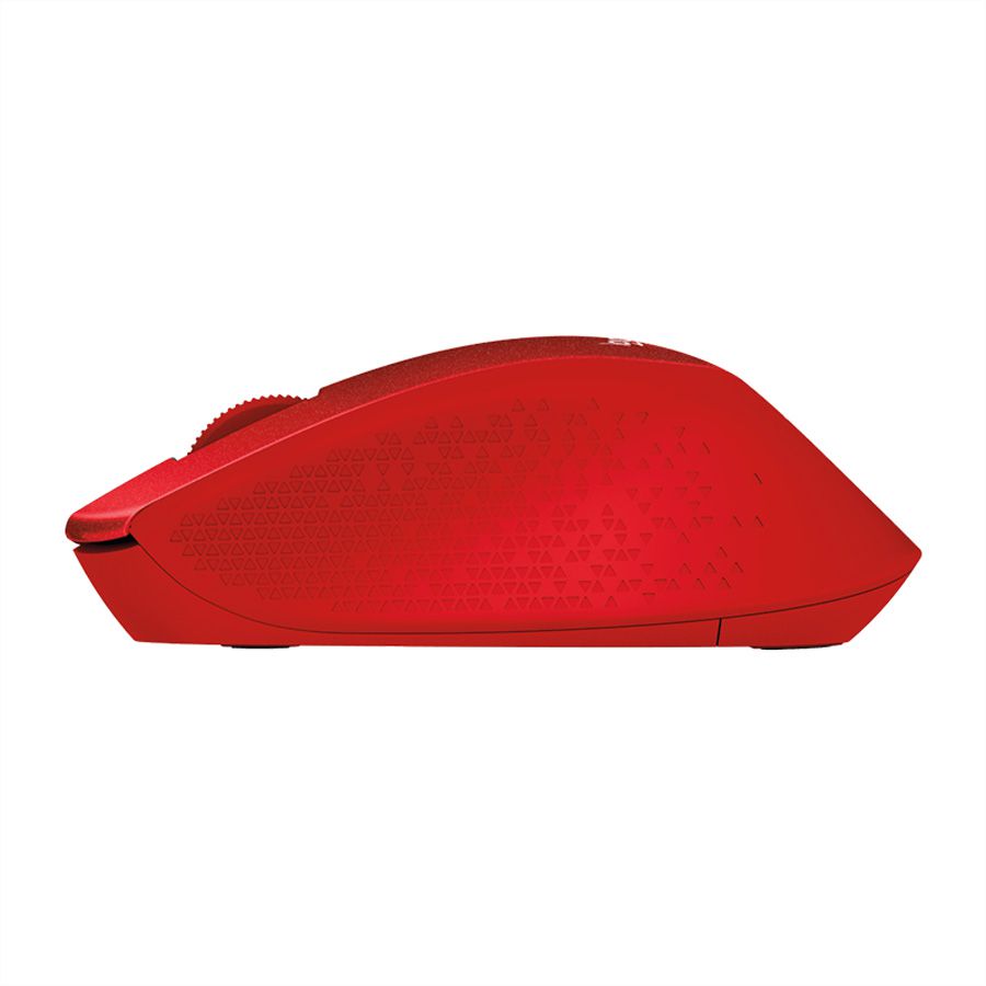 LOGITECH M330 Silent Plus Maus, rot