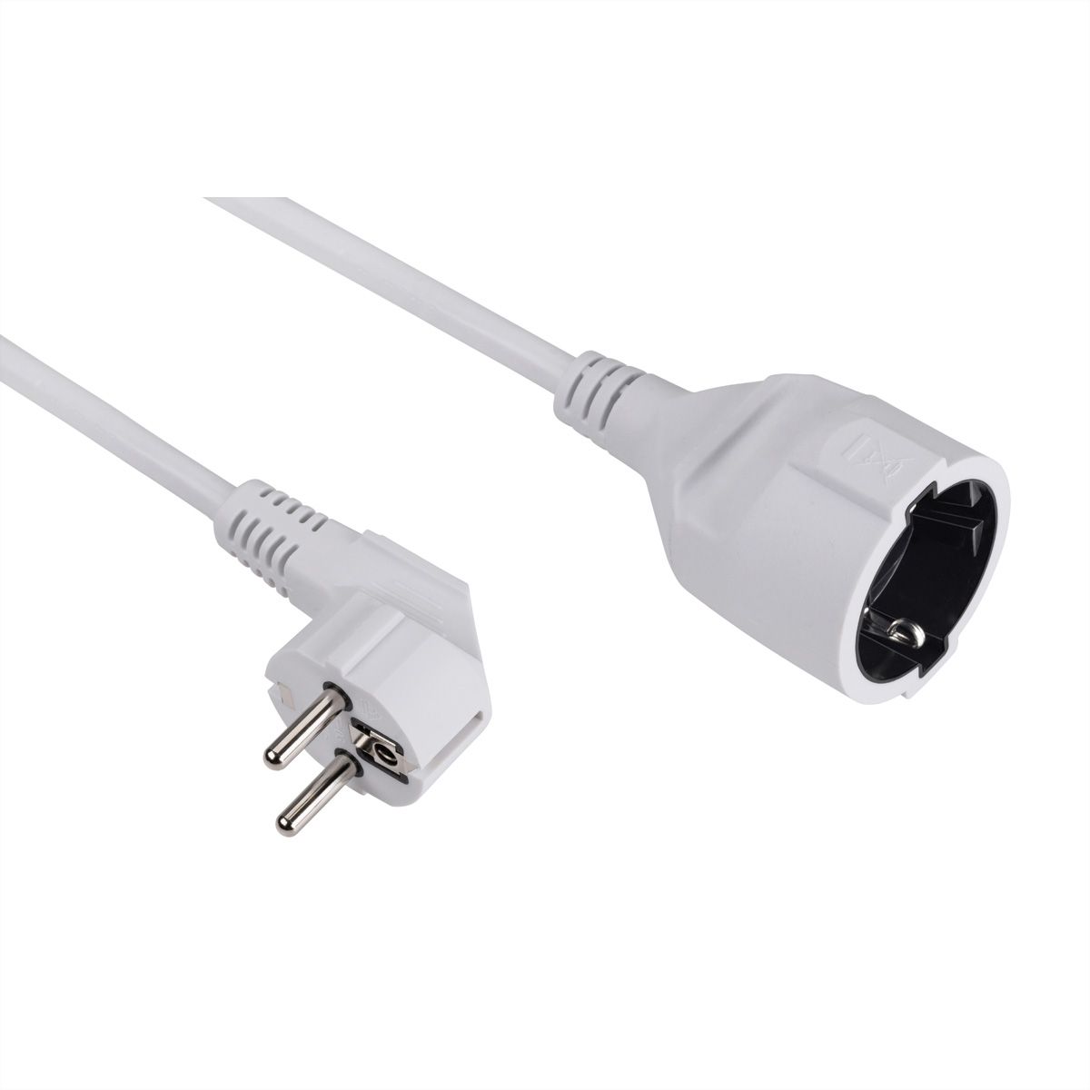 BACHMANN Extension cable, Schutzkontakt 230V 10m weiss