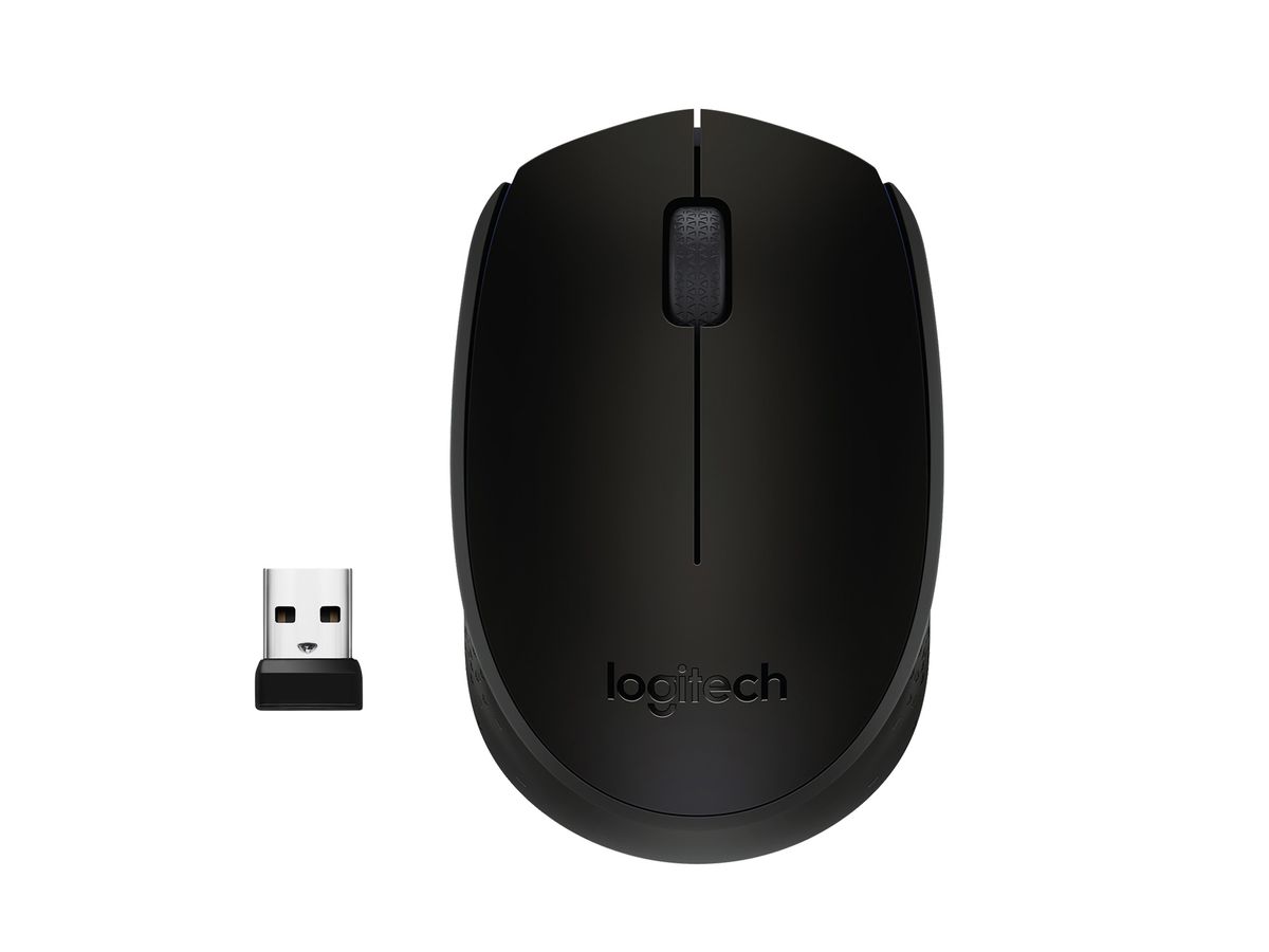 LOGITECH B170 wireless Maus schwarz