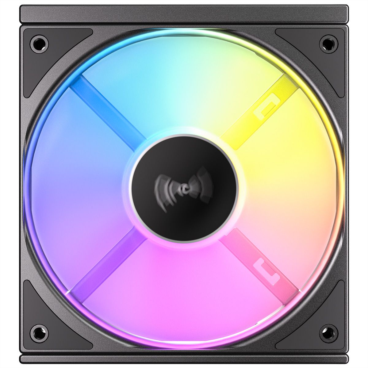 ANTEC C120 ARGB Fan Reverse PC Gehäuselüfter 120mm 3er Pack, schwarz