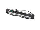 BACHMANN CONNECTUS 6xUTE, 1xSchalter 1xUSB A/C 22W 2,0m CEE7/7 Grau