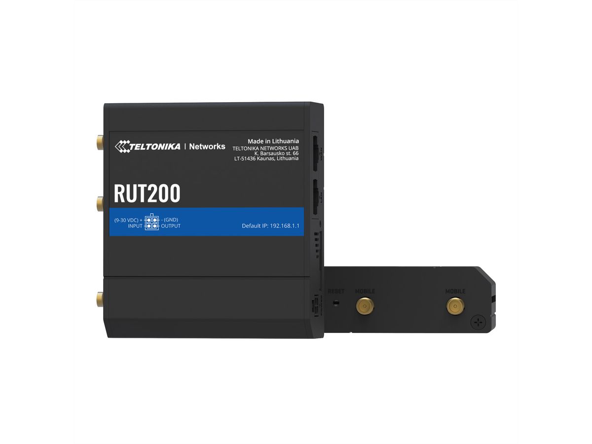TELTONIKA RUT200 LTE/4G/3G/2G WiFi Industrie Router