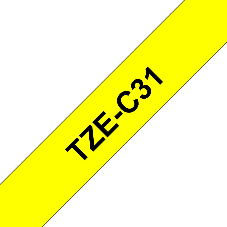 Brother TZE-C31 Etiketten erstellendes Band TZ