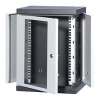 SCHROFF EPCASE 10"-Gehäuse 8 HE mit Glastür, (HxBxT) 462x345x280mm