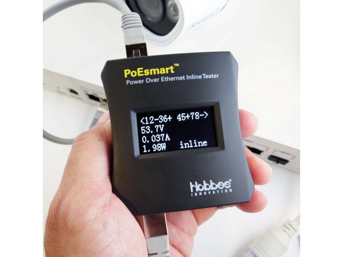 HOBBES PoEsmart  - Inline-Power-Over-Ethernet Tester