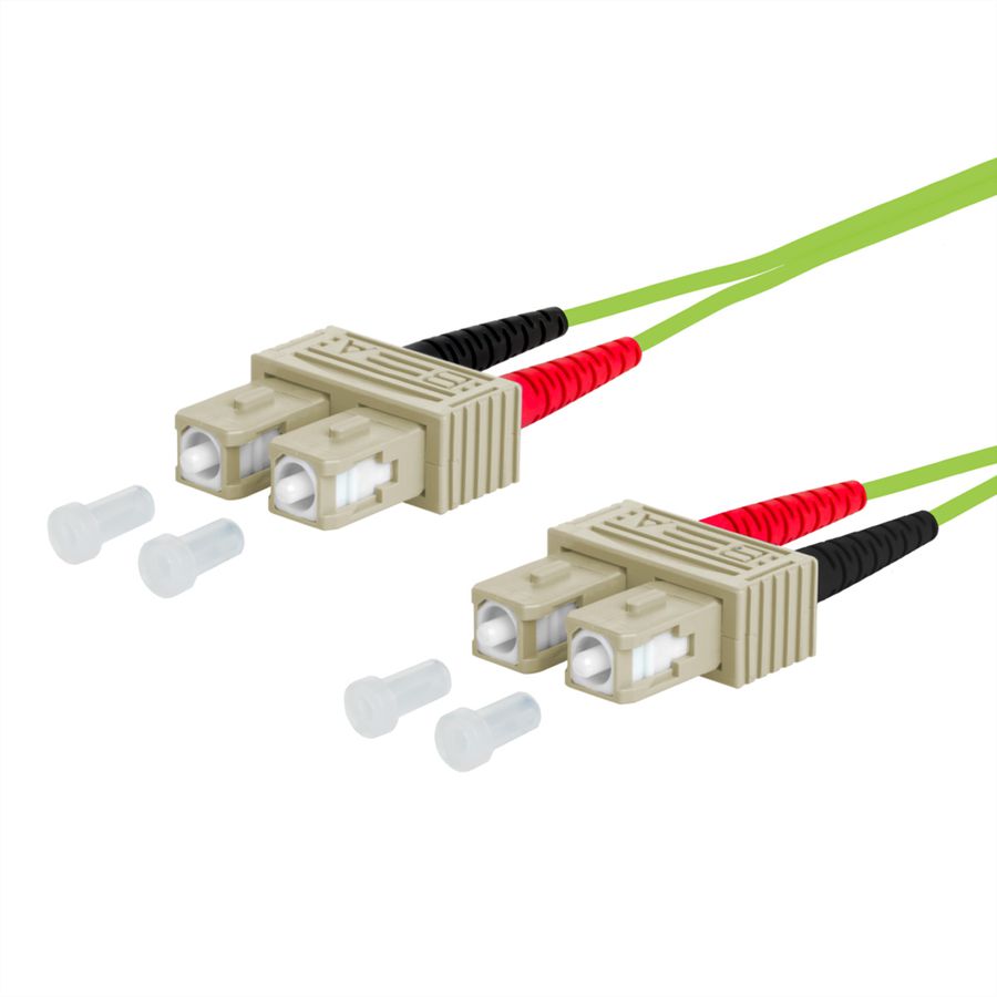 METZ CONNECT OpDAT Patchkabel, SC-D/SC-D OM5, 1 m