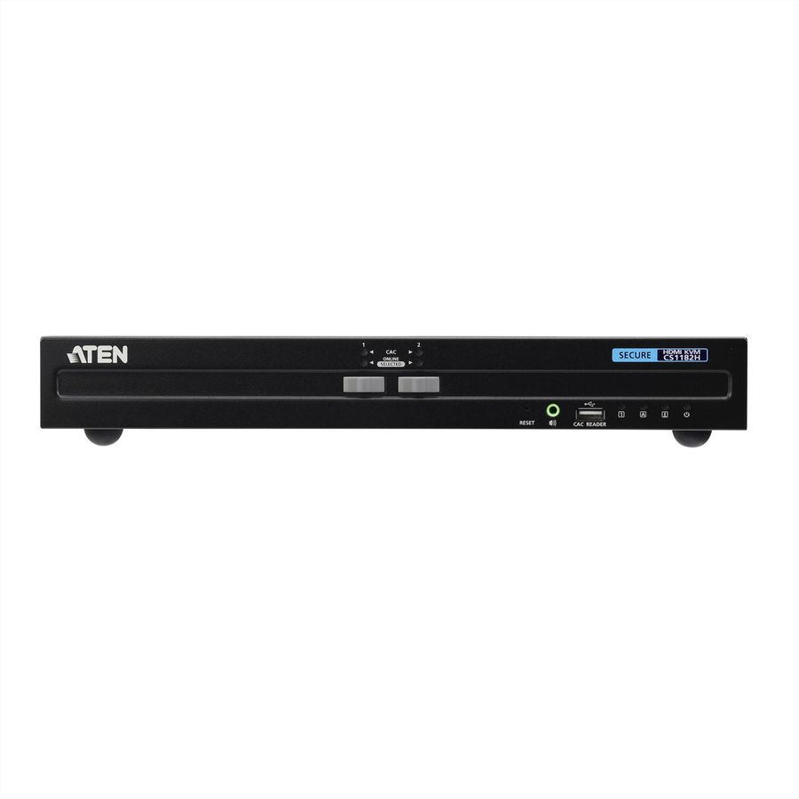 ATEN CS1182H 2-Port USB HDMI Secure KVM Switch, ATEN, CS1182H, 2-Port, USB, HDMI, Secure, KVM, Switch
