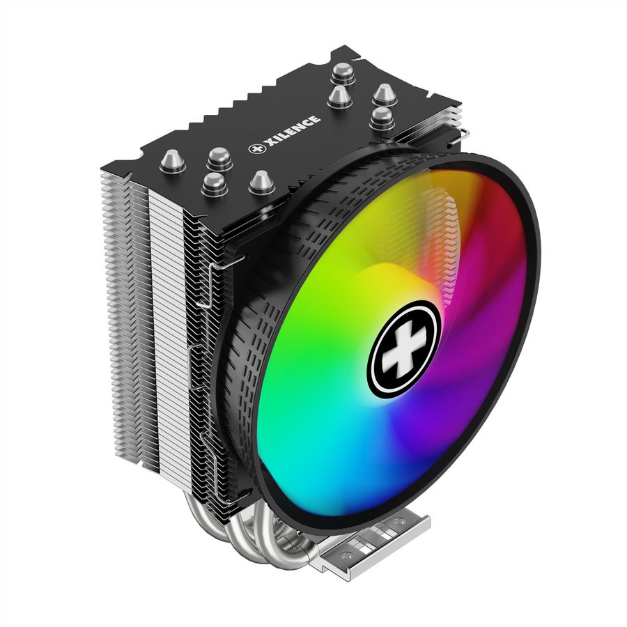 XILENCE XC149 ARGB CPU-Kühler, 120mm PWM FDB Lüfter, 150W TDP