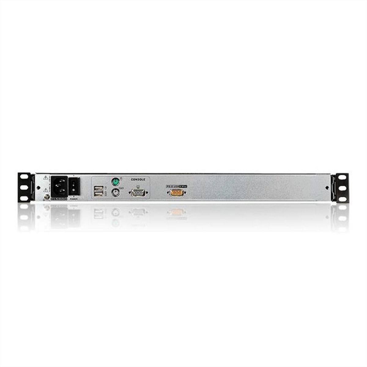 ATEN CL5800N KVM-Konsole, 48cm LCD, VGA, PS/2-USB, Peripheral Port, FR-Layout