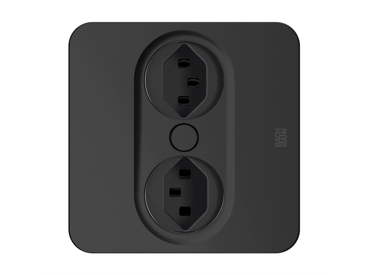 BACHMANN TWIST2 2xCH T23 2,0m AEH, T23 RAL9005 30GE eckig