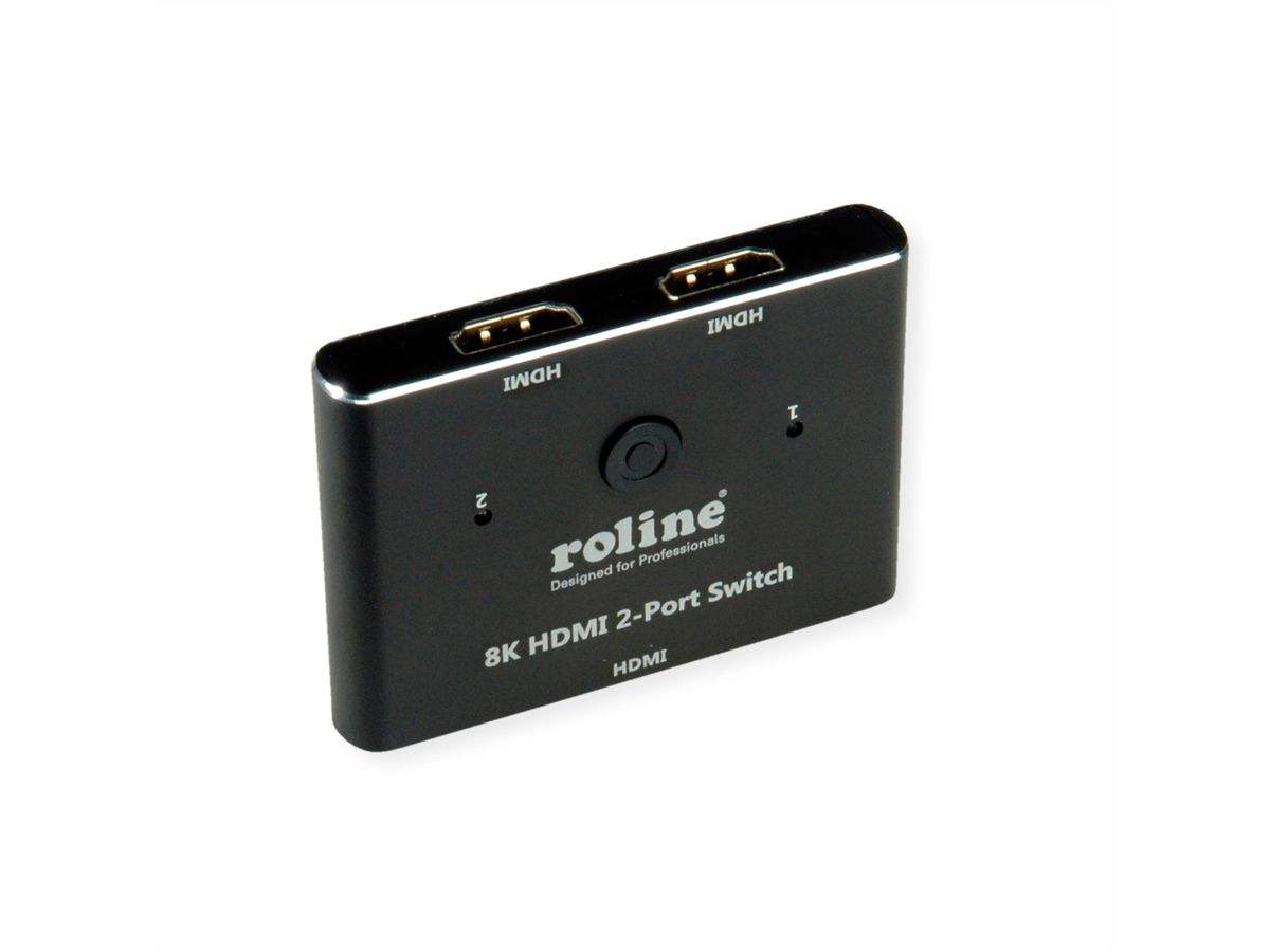 ROLINE 8K HDMI Switch, 2-fach