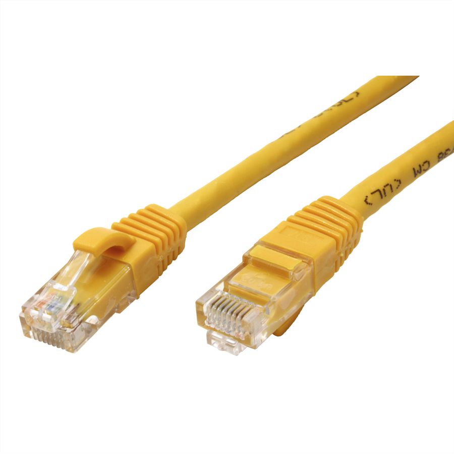 VALUE Patchkabel Cat.6A (Class EA) UTP, gelb, 3 m