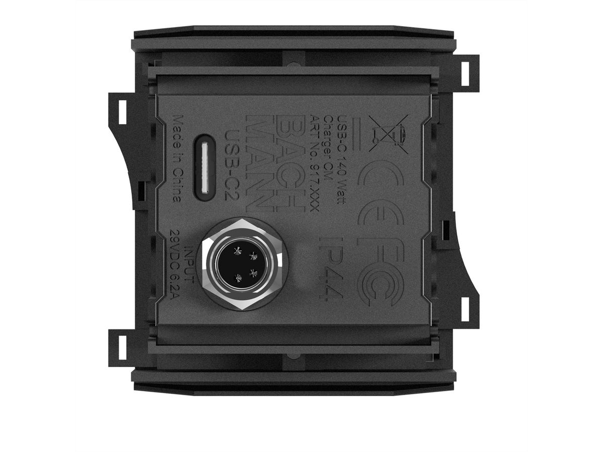 BACHMANN Custom Modul USB C/C/C Charger, mit Netzteil