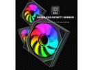 XILENCE XF076 Gehäuselüfter, mit Infinity-Mirror-Design