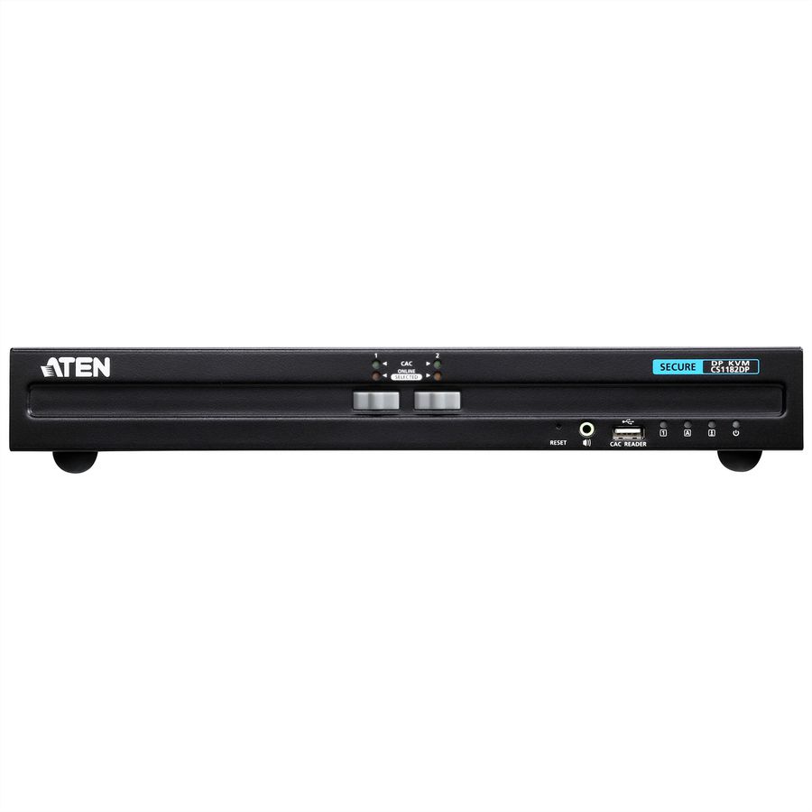 ATEN CS1182DP 2-Port USB DisplayPort Secure KVM Switch