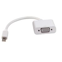 ROLINE Mini DisplayPort-VGA Adapter, Mini DP ST - VGA BU, Aktiv