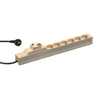 SCHROFF Schutzkontakt-Steckdosenleiste - STDL.Schutzkontakt 6DO.FI+SI 438,5L