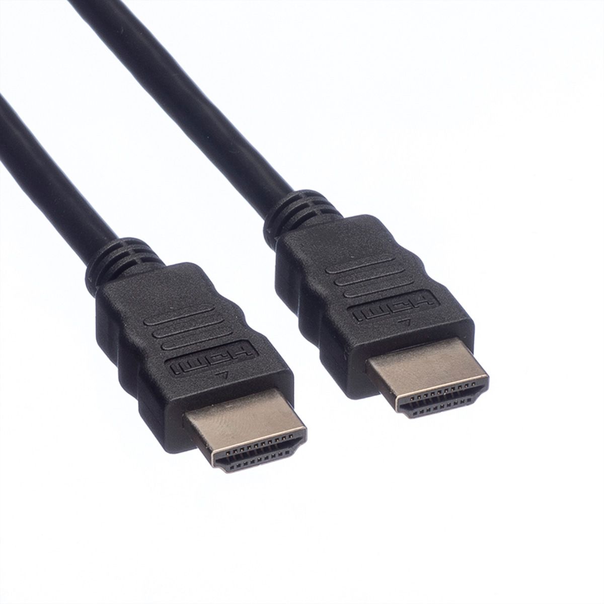 ROLINE HDMI High Speed Kabel mit Ethernet, schwarz, 5 m