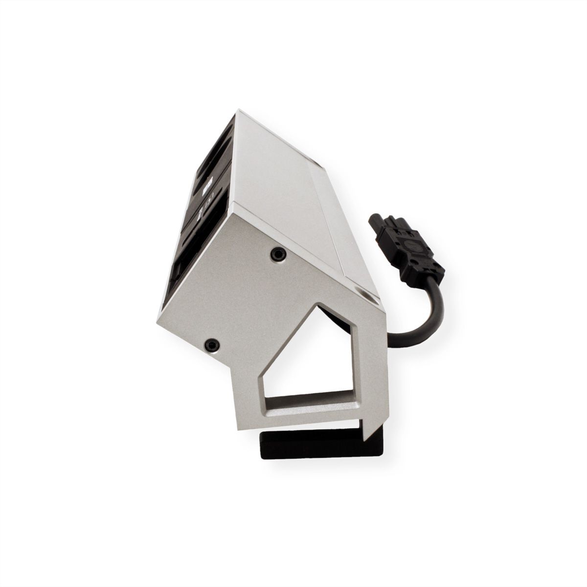 BACHMANN DESK2 2x Schutzkontakt 1x USB-Charger 1x ABD, GST18 Inox