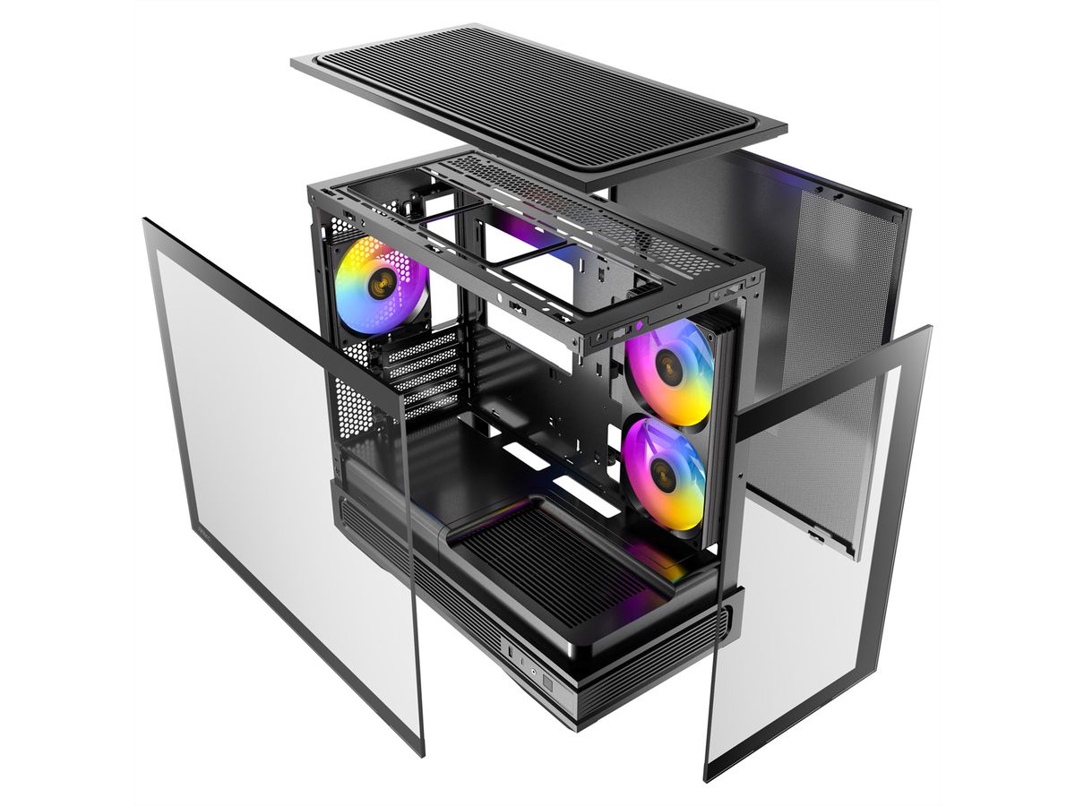 ANTEC Constellation C2M ARGB Black MicroATX PC Gehäuse
