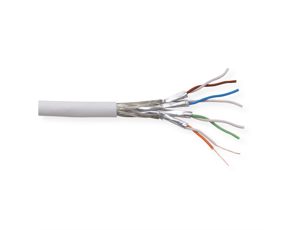 DRAKA UC HOME Cat.7 SS26 S/FTP 4P LSHF weiß, 100m-Ring