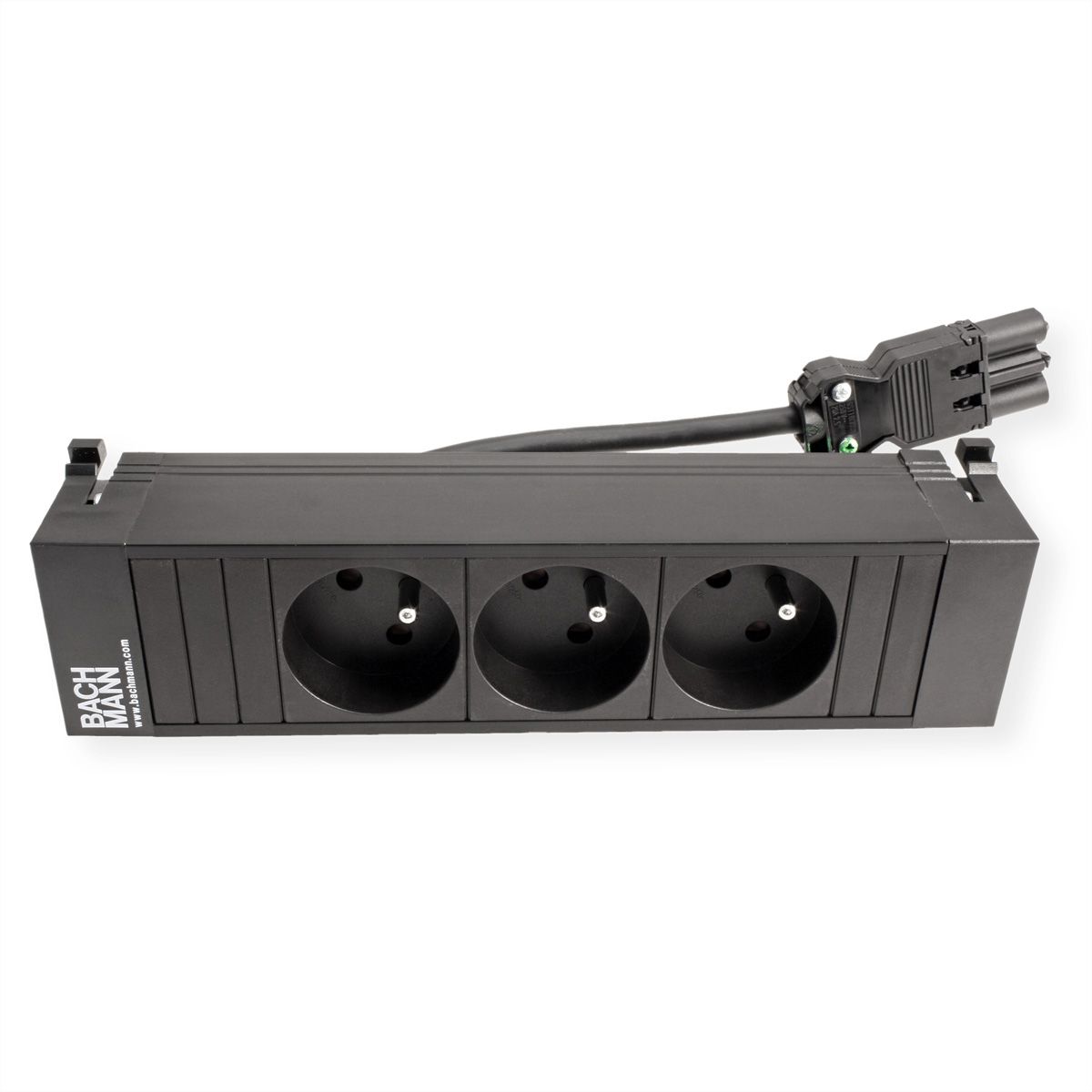 BACHMANN POWER FRAME 3xUTE kurz Kunststoffprofil schwarz
