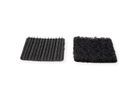 VELCRO® Klettquadrate Selbstklebend, Haken & Flausch 25mm x 25mm x 24 sets Schwarz