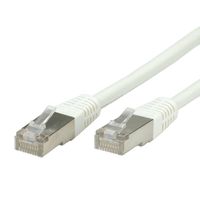 VALUE Patchkabel Cat.6 (Class E) S/FTP (PiMF), weiß, 5 m