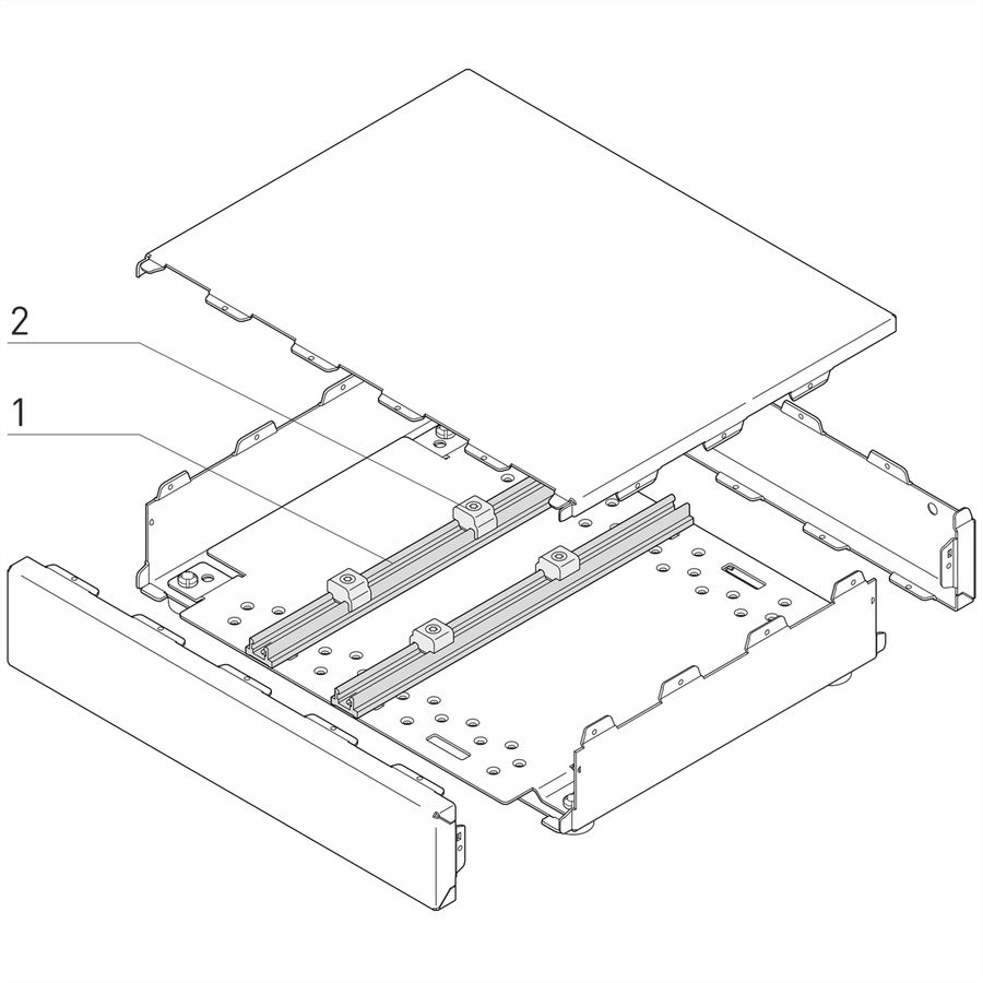 SCHROFF LEITERPLATTENBEFESTIGUNG 310T