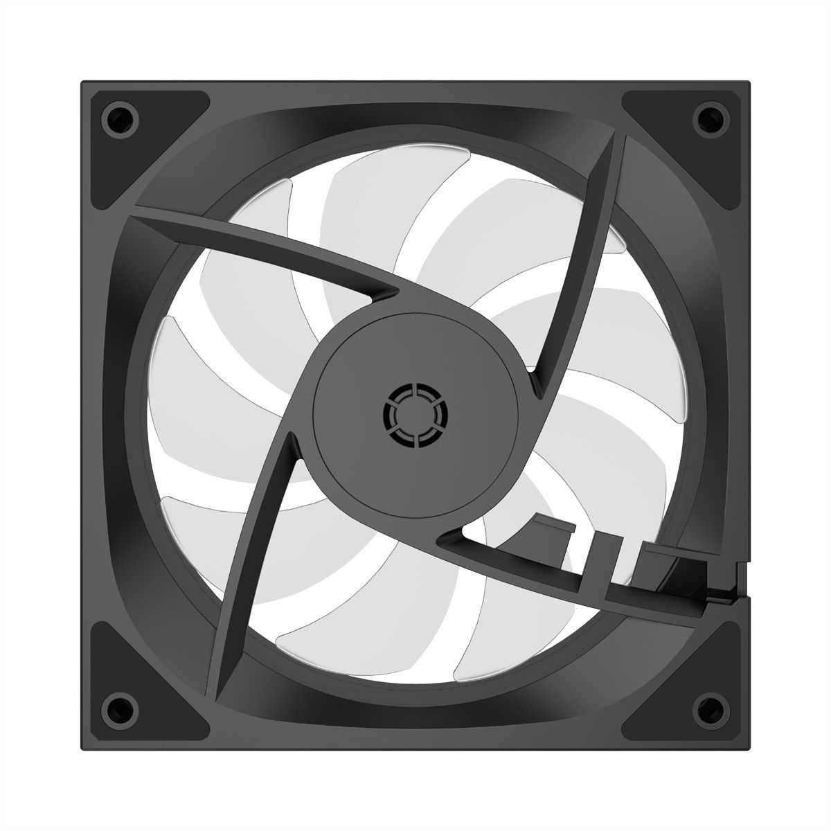 XILENCE XF076 Gehäuselüfter, mit Infinity-Mirror-Design