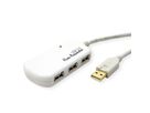 ATEN UE2120H USB Extender 4 Port Hub, grau, 12 m