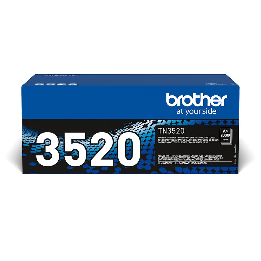 Brother TN-3520 Tonerkartusche 1 Stück(e) Original Schwarz
