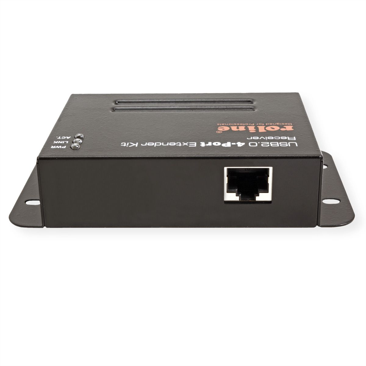 ROLINE USB 2.0 Verlängerung über RJ45, 4x USB, max. 50m