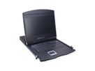 VALUE 19"-KVM-Konsole, 48 cm (19") TFT (16:9), VGA, USB, Tastaturlayout CH