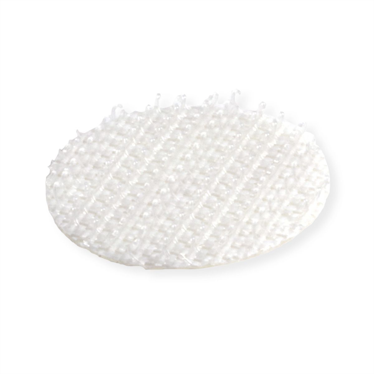 VELCRO® Klettpunkte Selbstklebend Nur Haken, 19mm x 125 Weiß