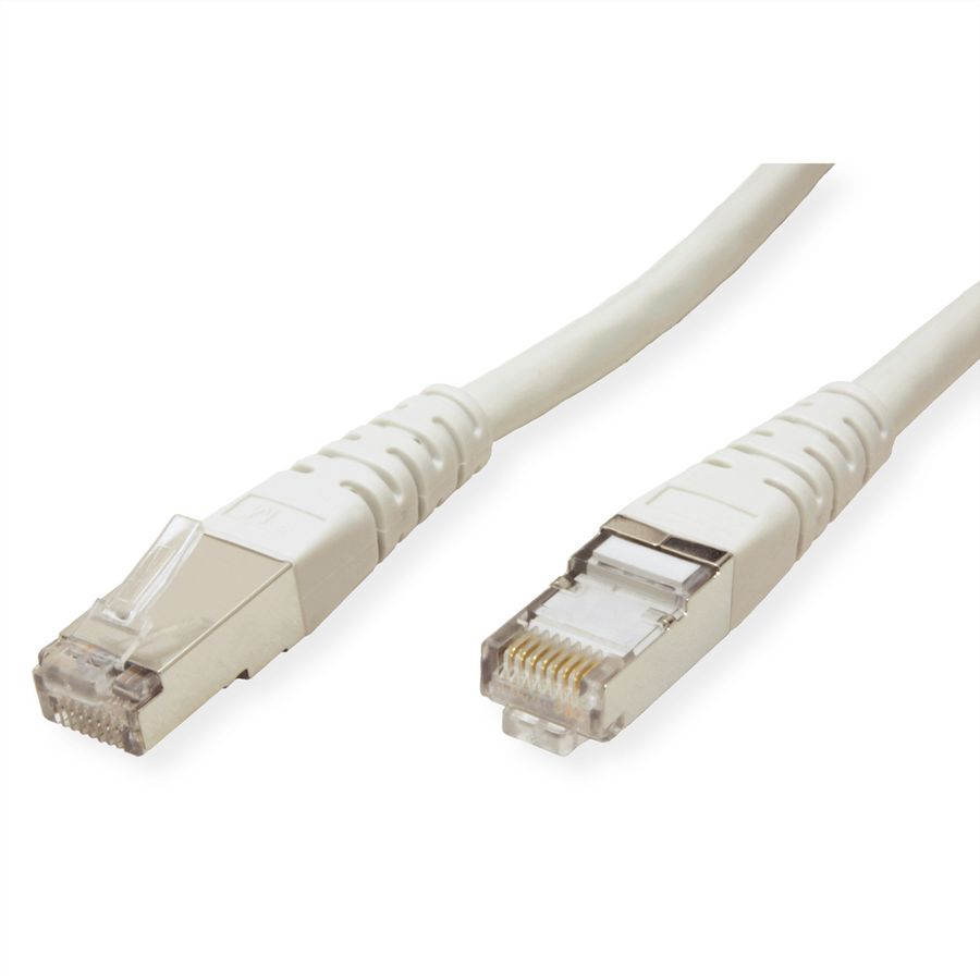 ROLINE Patchkabel Cat.6 (Class E) S/FTP (PiMF), grau, 5 m