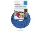 VELCRO® One Wrap® Strap 20mm x 200mm, 100 Stück, blau