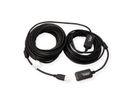 STANDARD USB 2.0 Verlängerung, aktiv, mit Repeater, schwarz, 15 m