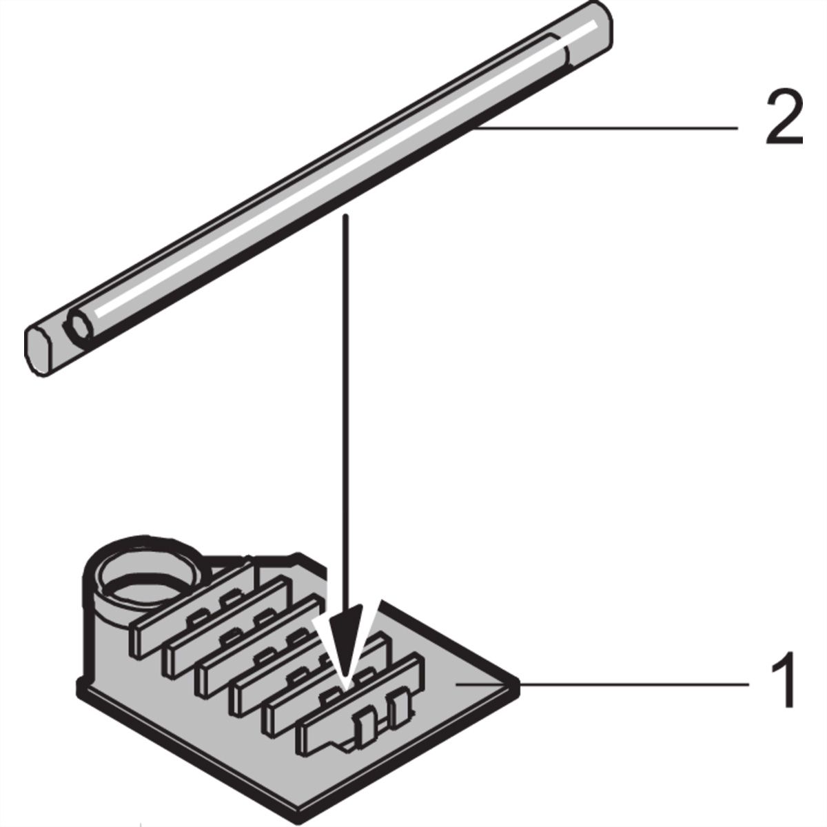 SCHROFF Spleissschutzhülse, Länge 60 mm - SPLEISSCHUTZHUELSEN 6STK