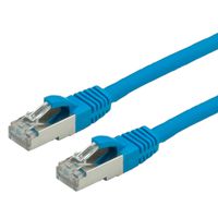 VALUE Patchkabel Cat.6 (Class E) S/FTP (PiMF), LSOH, blau, 1,5 m