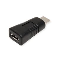 VALUE USB 2.0 Adapter, Typ C - MicroB, ST/BU, OTG