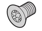SCHROFF Senkkopfschraube mit Torxkopf - SENKSCHR. M5X12 TORX 100STK