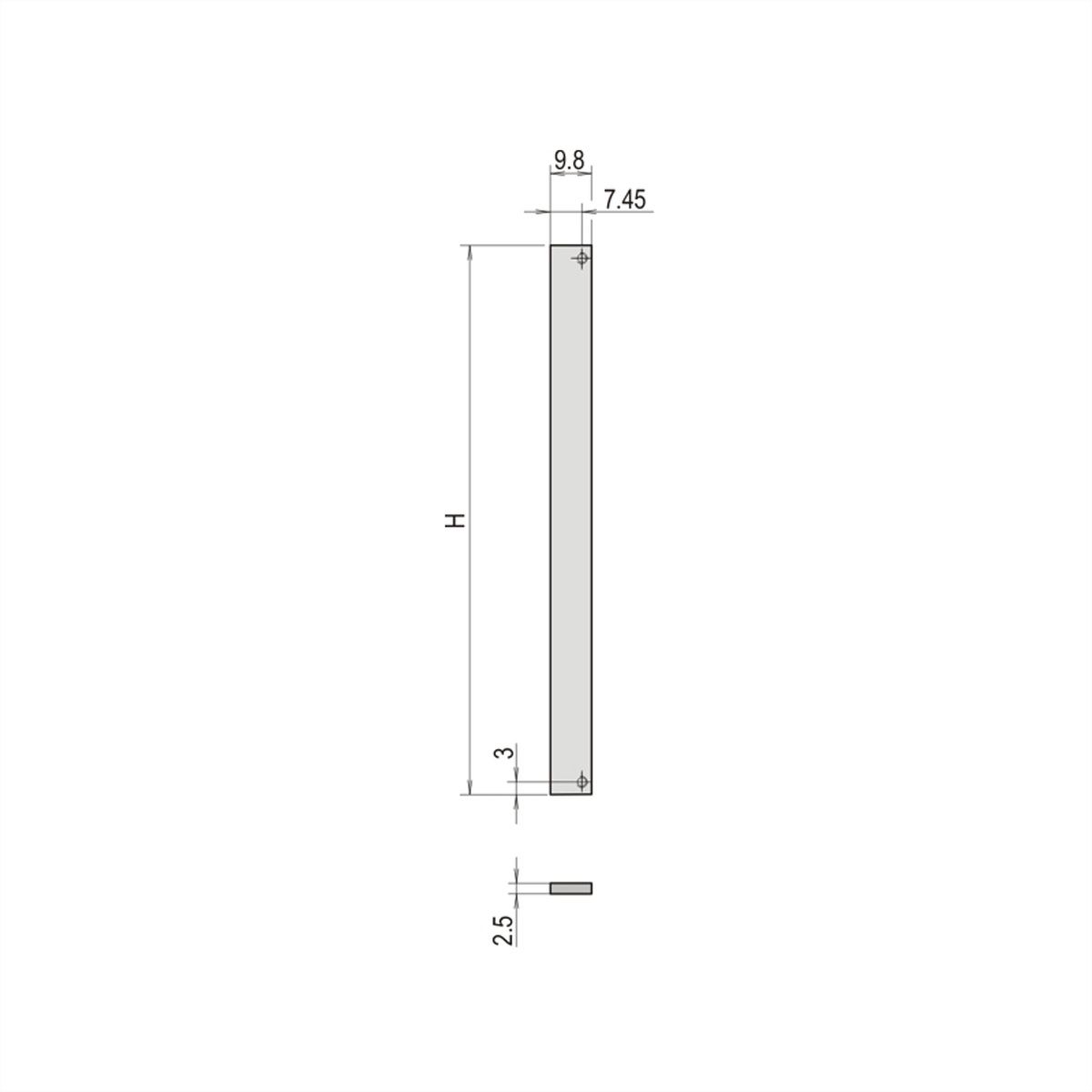 SCHROFF Frontplatten ungeschirmt - TEILFRONTPL.2HE 84TE VORELOX