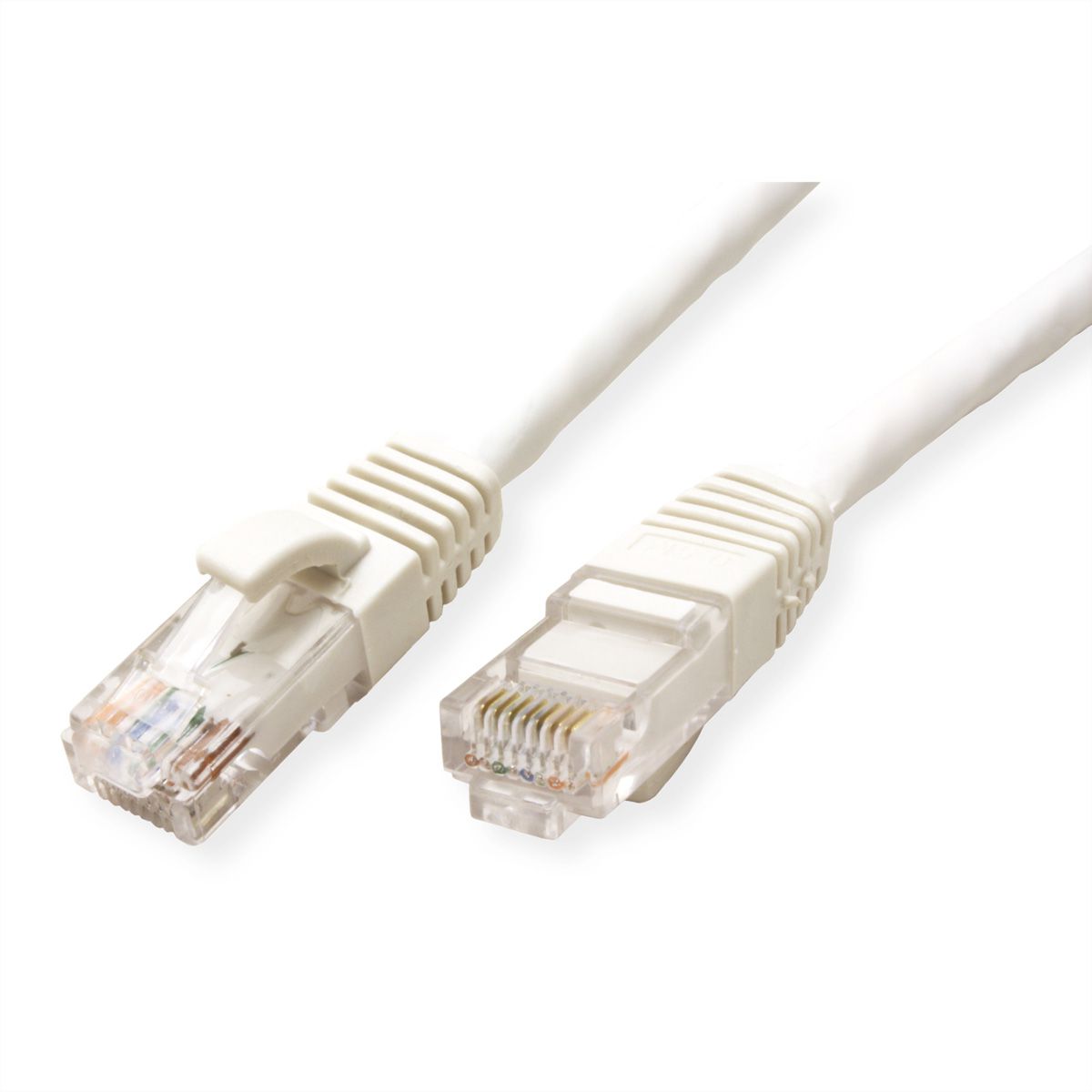 VALUE Patchkabel Cat.6 (Class E) UTP, LSOH, weiß, 0,5 m